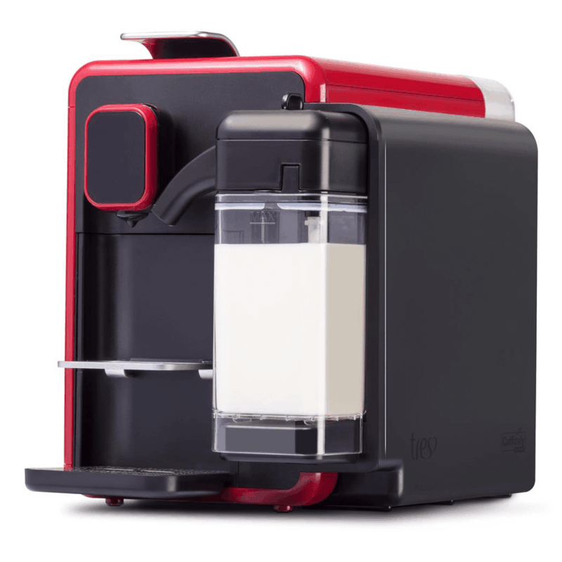 Cafeteira Tres BARISTA Vermelha, Reservatório de Água 1,3 Litros, Painel Multifunção, Reservatório de Leite Removível. 1250W 220V - Image 2