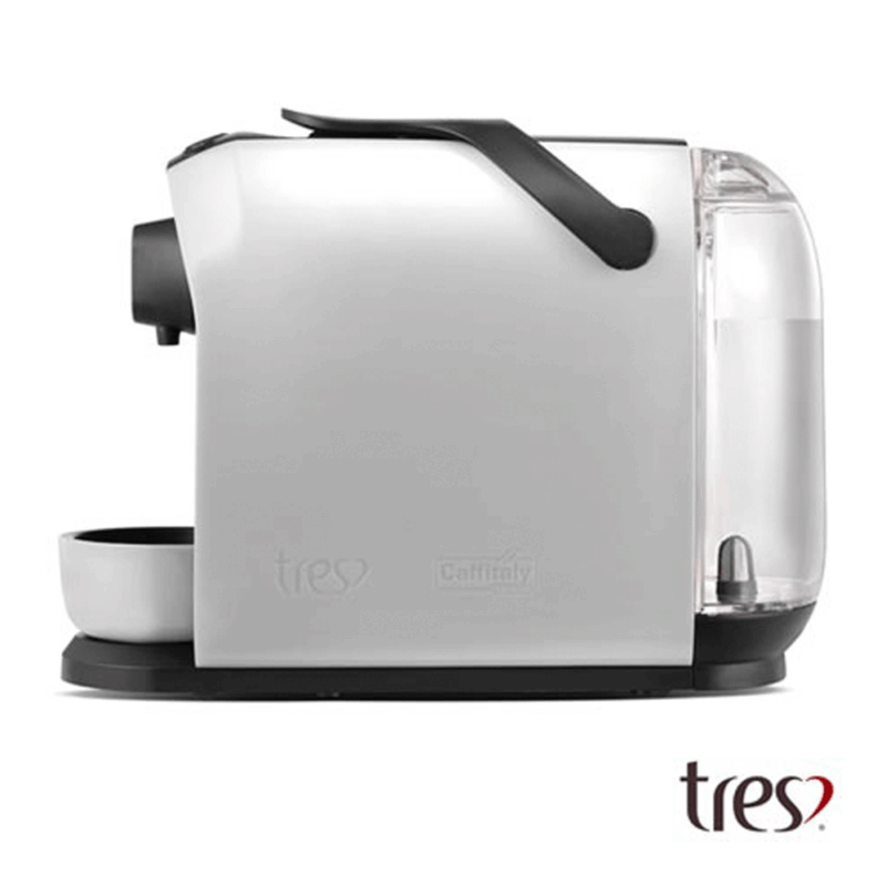 Cafeteira Tres MIMO, Reservatório de Água 0,95 Litros, Descarte Automático das Cápsulas Usadas, Design Italiano. Branco 127V - Image 3