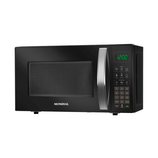 Micro-Ondas Mondial 21L, 1.200W, MO-01-21-B, Preto