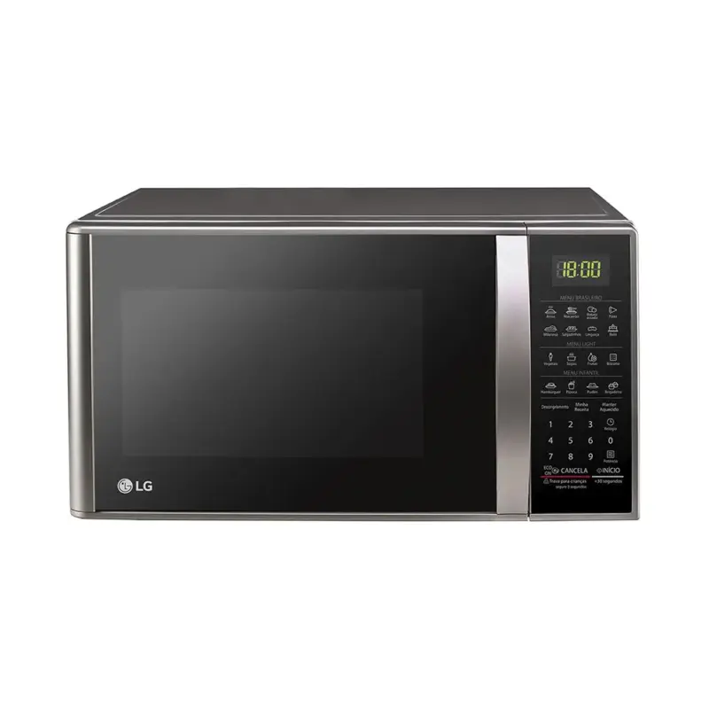 Micro-ondas LG 30 Litros Limpa Fácil, MS3043BR, Prata - Image 2