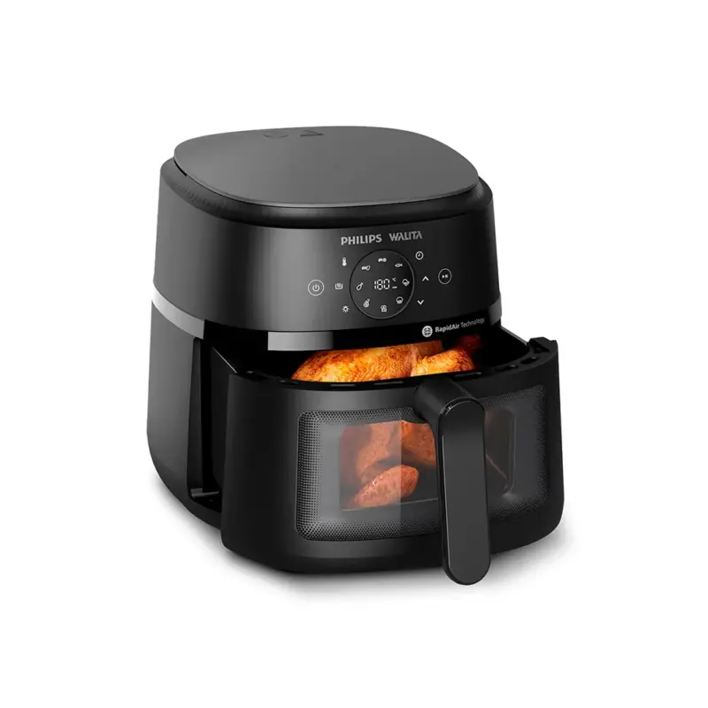 Fritadeira Airfryer Digital Série 2000 XL Philips Walita, 1700W, NA230, Preto 127V - Image 4