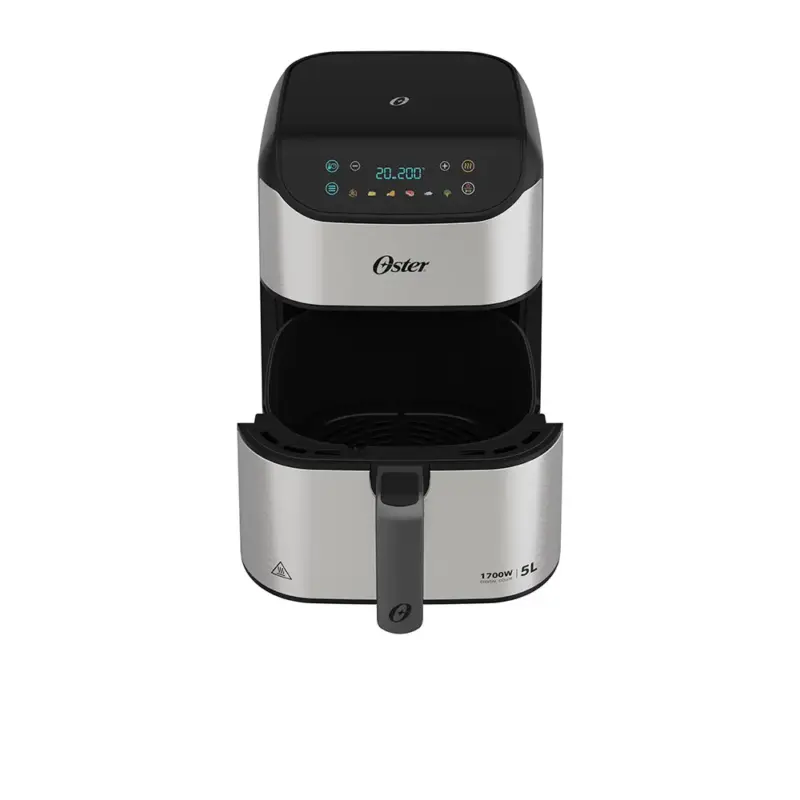 Fritadeira Elétrica Oster Digital 5L, Grelha Easy Clean, Painel Touch - OFRT930, Prata/Preto 220V - Image 3