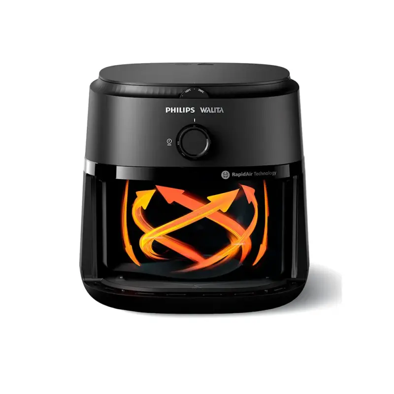 Fritadeira Airfryer Série 1000 XL Philips Walita, 1700W, NA130, Preto 127V - Image 5