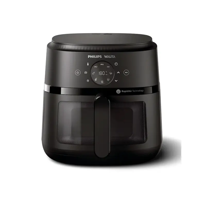 Fritadeira Airfryer Digital Série 2000 XL Philips Walita, 1700W, NA230, Preto 127V